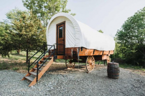 Heated & AC Full Bathroom Covered Wagon